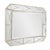 Wood Diamond Mirror For Sale - Image 7 of 11