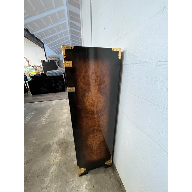 Korean Asian Bandaji Lingerie Chest Brass Butterfly Hardware For Sale - Image 11 of 11