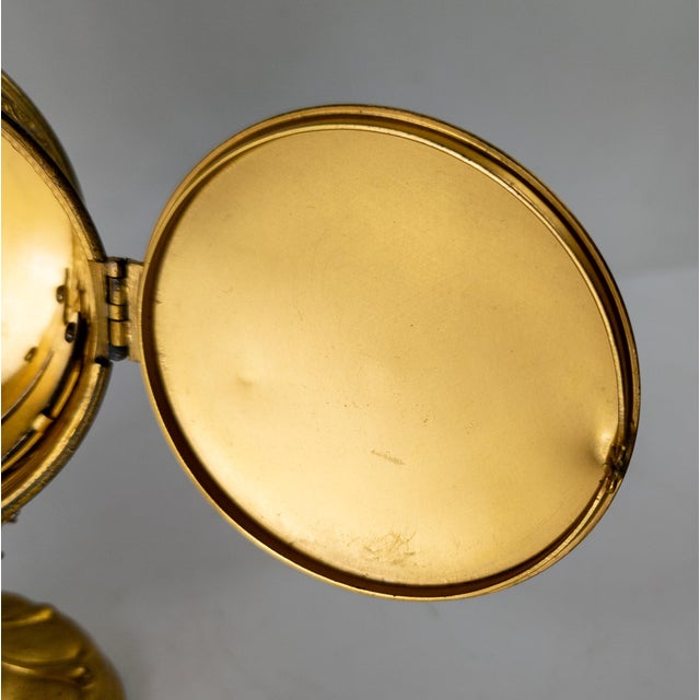 Gold 19th or 20th Century Religious Catholic Gilt Brass Monstrance Reliquary For Sale - Image 8 of 13