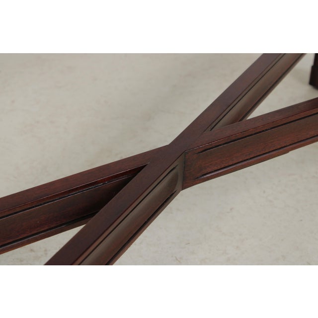 Henkel Harris Model 5721 Mahogany Sofa Table For Sale - Image 11 of 13