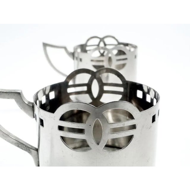 Art Deco Tea Basket from WMF, Germany, 1900s, Set of 2, in Very Good conditions. Designed 1890 to 1919