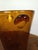 Glass Champagne Seal Amber Glass, 1950s For Sale - Image 7 of 13