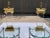 Chapman Manufacturing Company Lucite & Brass Ionic Column Table Lamps - a Pair For Sale - Image 4 of 13