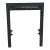 Late 19th Century 24.5" W X 30"h With 2" Flair Art Deco Decorative Fireplace Surround For Sale
