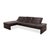 Raoul Leather Corner Sofa and Ottoman in Brown with Manual Function by Koinor, Set of 2 For Sale - Image 6 of 18
