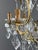 19th Century Louis XV Crystal and Gilt Brass Chandelier For Sale - Image 4 of 8