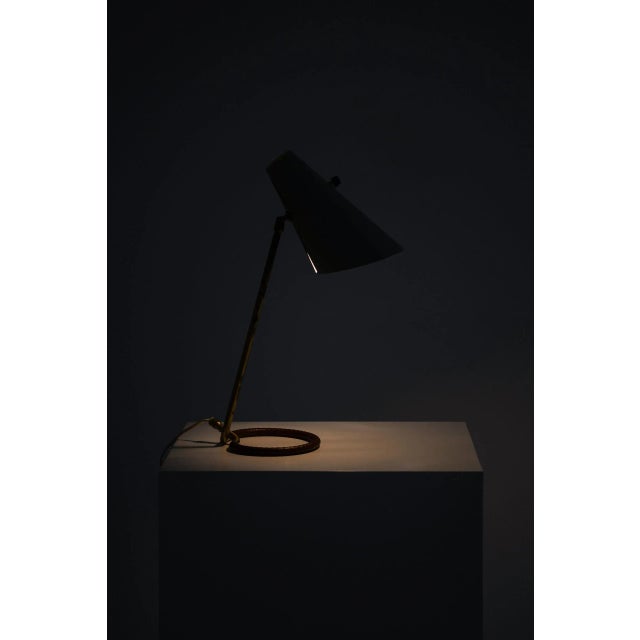 Model 711 Table Lamp by Hans Bergström for Ateljé Lyktan, Ahus, Sweden For Sale - Image 10 of 11