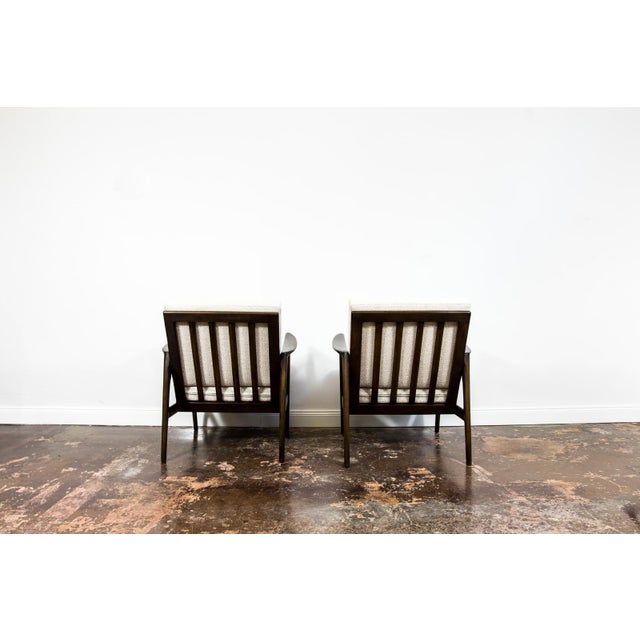 Vintage Armchairs from Swarzędzkie Fabryki Mebli, 1960s, Set of 2 For Sale - Image 10 of 17