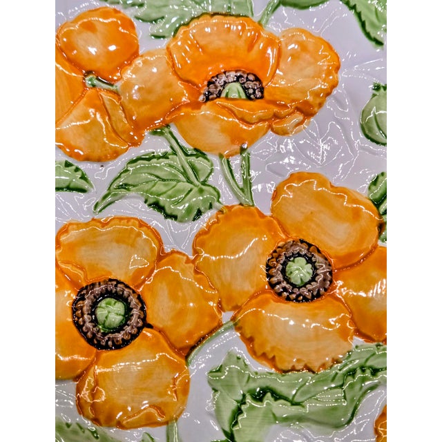 White 1988 Shafford Fleurs Du Jour Embossed Floral Dessert Plates — Set of 12 For Sale - Image 8 of 12