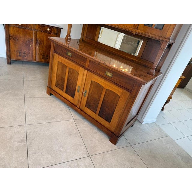 Art Nouveau Topped Kitchen Cabinet, 1920s For Sale - Image 13 of 15