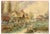 William Henry Harford, Thatched Cottage Scene, Early 20th Century, Watercolour For Sale