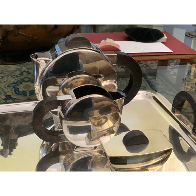 Fantastic 1930s Christofle Art Deco Tea Set- 4 Pieces For Sale - Image 10 of 10