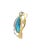 Early 21st Century 9.83 Carat Boulder Opal Diamond Platinum-18k Yellow Gold Brooch-Pendant For Sale - Image 5 of 6