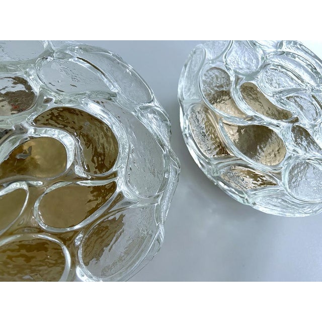 Mid-Century Bubble Glass Wall Lights, 1960s, Set of 2 For Sale - Image 17 of 18