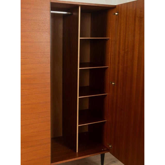 Vintage Wooden Wardrobe, Germany, 1960s For Sale - Image 6 of 7