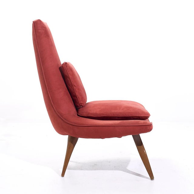 Karpen of California Mid Century Slipper Chair - Pair For Sale - Image 11 of 12