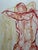 Figurative 1980s Figurative Nude Pastel on Paper — Jack Meanwell (1919–2005), Canadian For Sale - Image 3 of 6