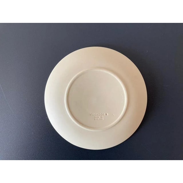 Wedgwood English Wedgwood Jasperware Yellow Jewelry Dish With Asian Modern Design, Circa Mid 20th Century For Sale - Image 4 of 12