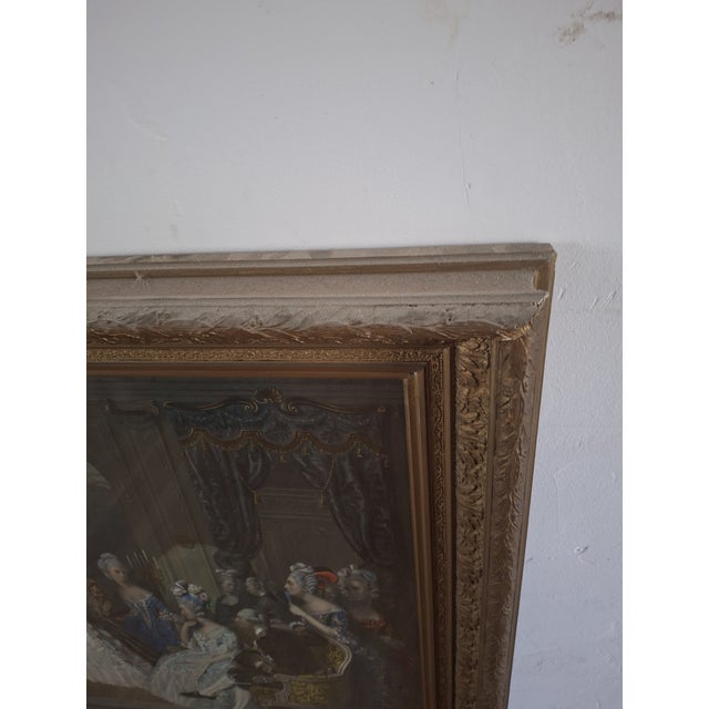 Lithograph Franklin at the Court of France For Sale In Los Angeles - Image 6 of 6