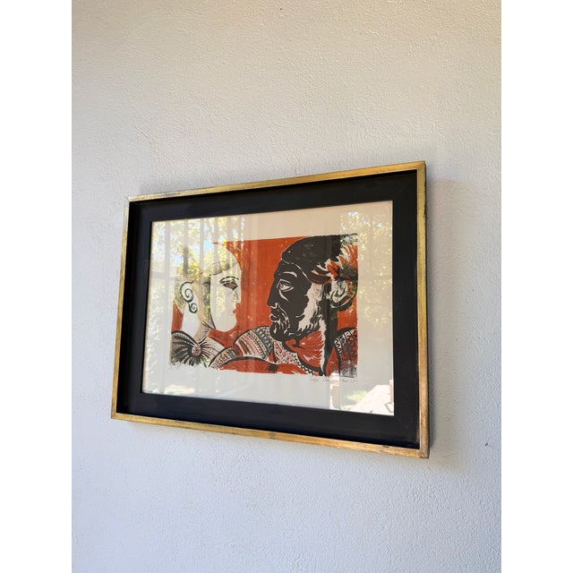 1960s Suso Céri, Saint Paul, 1960s, Paper, Framed For Sale - Image 5 of 18