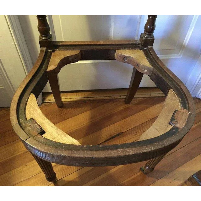 Brown Antique Early 19th Century Duncan Phyfe American Federal Mahogany Chair For Sale - Image 8 of 11