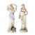 Porcelain Dancers from Gebruder Heubach, Set of 2 For Sale - Image 6 of 6