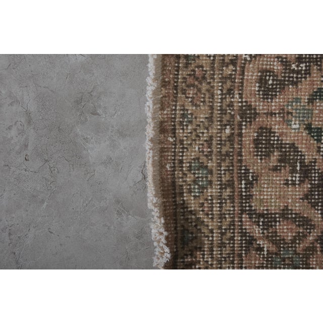 Turkish Oushak Extra Long Runner - Stair Tread 2'8'' X 25'9'' For Sale - Image 9 of 10