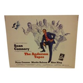 "The Anderson Tapes" Vintage Movie Poster 1971 For Sale