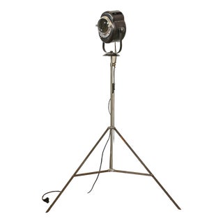 Baby Spotlight on Tripod from A.E. Cremer Paris, 1950s For Sale