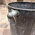 For your consideration, a unique vintage planter or bucket, hand hammered. Handles on either side. Unmarked. No label...