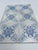 Art Deco White and Blue Flower Glazed Tiles by Le Glaive, 1920 For Sale - Image 12 of 14