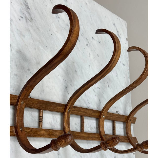 Vintage Spanish Style Bentwood Hat Rack Wall Hook For Sale In Kansas City - Image 6 of 6
