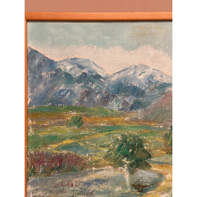 S. Högfeldt, Landscape, 1950s, Oil on Canvas, Framed For Sale - Image 14 of 18