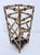 Mid-Century Vintage Gilded Wrought Iron Faux Bamboo Umbrella Stand For Sale - Image 4 of 8
