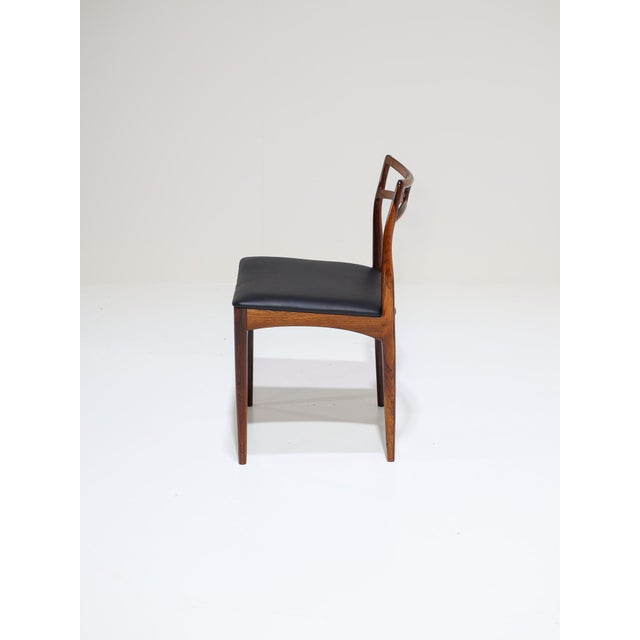1960s Model 94 Dining Chairs by Johannes Andersen for Christian Linneberg, 1960s, Set of 6 For Sale - Image 5 of 18