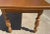 Wood Vintage English Draw Leaf Dining Table For Sale - Image 7 of 12