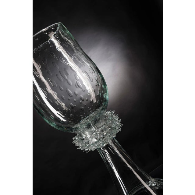 Contemporary Italian Murano Glass Correr Cup by Marco Segantin for VGnewtrend For Sale - Image 3 of 9