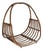 1960's Franco Albini Style Rattan Magazine Rack For Sale