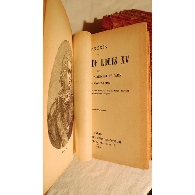 Late 19th Century Leather Volumes, French Age of Enlightenment & Drama - 18 Books For Sale - Image 9 of 13