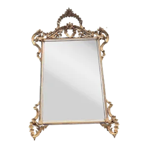 Vintage Italian Giltwood La Barge Wall Mirror