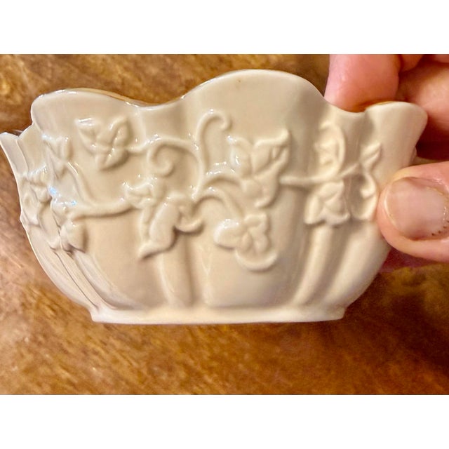 Late 20th Century Set of 4, Lenox Certified Ivory Daffodil Vases For Sale - Image 9 of 12