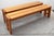 Brown Large Midcentury Modern French Bench, 1970s For Sale - Image 8 of 10