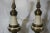 Metal Stiffel Pair Hollywood Regency Brass Enamel Paint Tall Table Lamps Sale $320 For Sale - Image 7 of 10