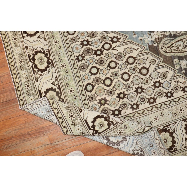 Antique Persian Malayer Rug For Sale - Image 10 of 18