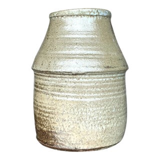 Vintage Boho Studio Pottery Vase For Sale