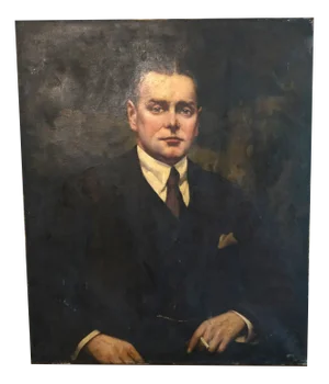 Portrait of a Edwardian Gentleman, 1910, Oil on Canvas