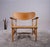 CH22 Armchair in Oak with Seat in Paper Cord by Hans J. Wegner for Carl Hansen & Son, Denmark, 1950s For Sale - Image 6 of 11
