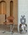 Brown Italian Leather Chair For Sale - Image 8 of 8
