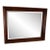 Early 21st Century Uttermost of Rocky Top Virginia Wood Beveled Wall Mirror For Sale