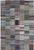 Hand Knotted Patchwork Rug by Aara Rugs Inc. - 9'8" X 6'10" For Sale